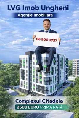 Vânzare apartament 2 camere, Ungheni
