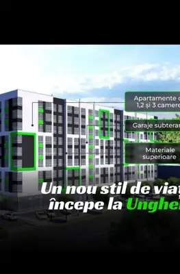 Vânzare apartament 1 camere, Ungheni