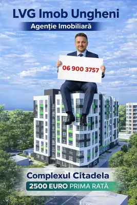 Vânzare apartament 2 camere, Ungheni
